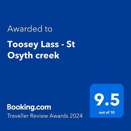 Toosey Lass - St Osyth Creek Saint Osyth Εξωτερικό φωτογραφία